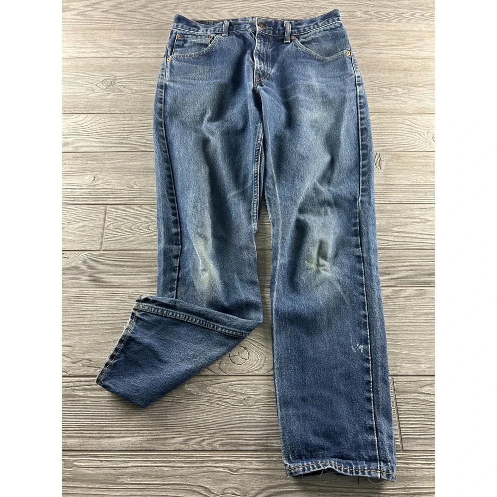 LEVI'S STRAUSS & CO Men's 521 02 Straight Regular Jeans Size W33 L34